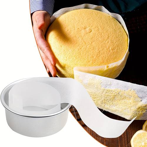non baking liners pre cut baking paper strips cake side paper release paper ideal for baking a for professional and home bakers white baking grade lining paper cake baking supplies