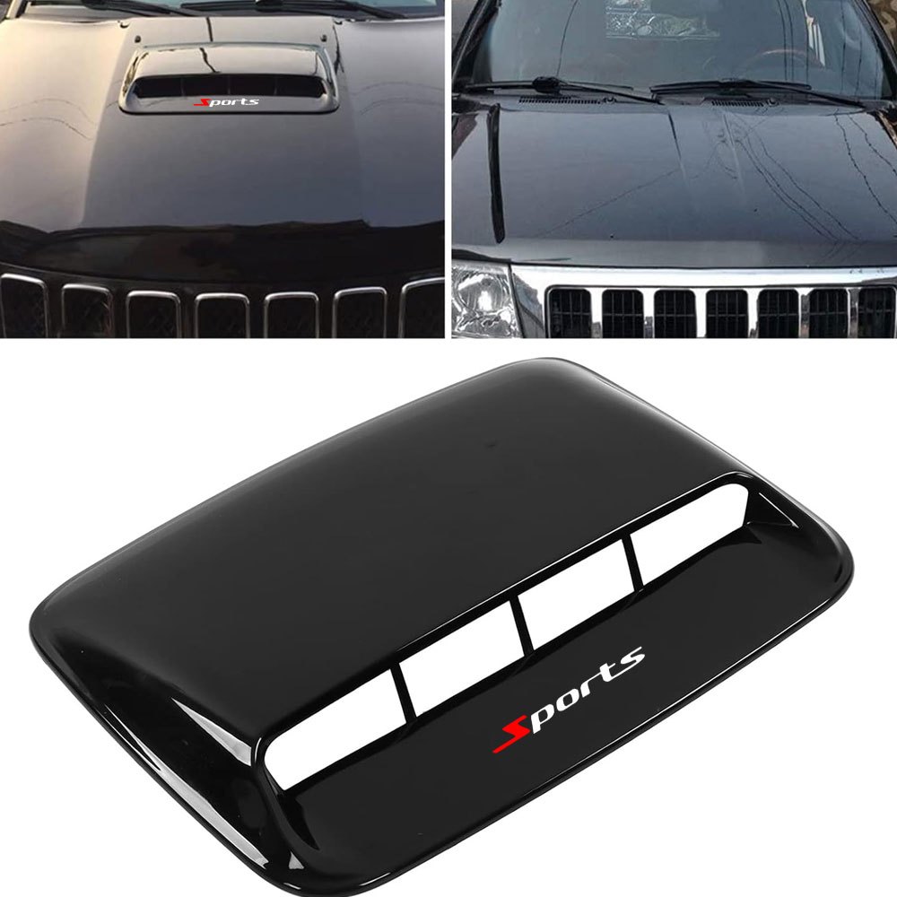 1 kom Sportska Sklopka za Haubu, Ventilacija, Krov, Dekoracija, Usisni Otvor za Haubu Motora, Auto Body Kit, Sjajna Crna Hauba, Univerzalna Modifikacija Auta