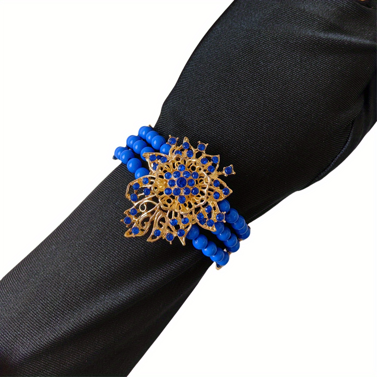 Middle Eastern Women's Triple Row Jewelry Set