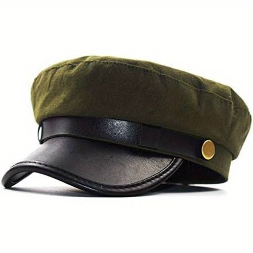 unisex vintage platte pet, ademende -paneel piekpet, britse chauffeurspet (7 kleuren beschikbaar), geschikt voor uitjes, reizen en dagelijks gebruik