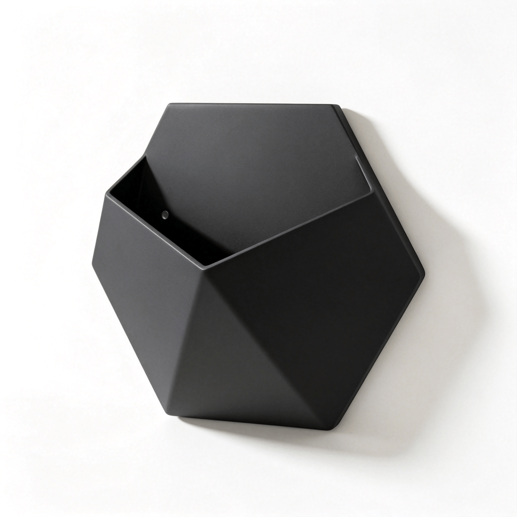 TEMU colgante de pared hexagonal para suculentas, colgante para plantas de interior, estante de pared moderno para plantas, decoración de pared,