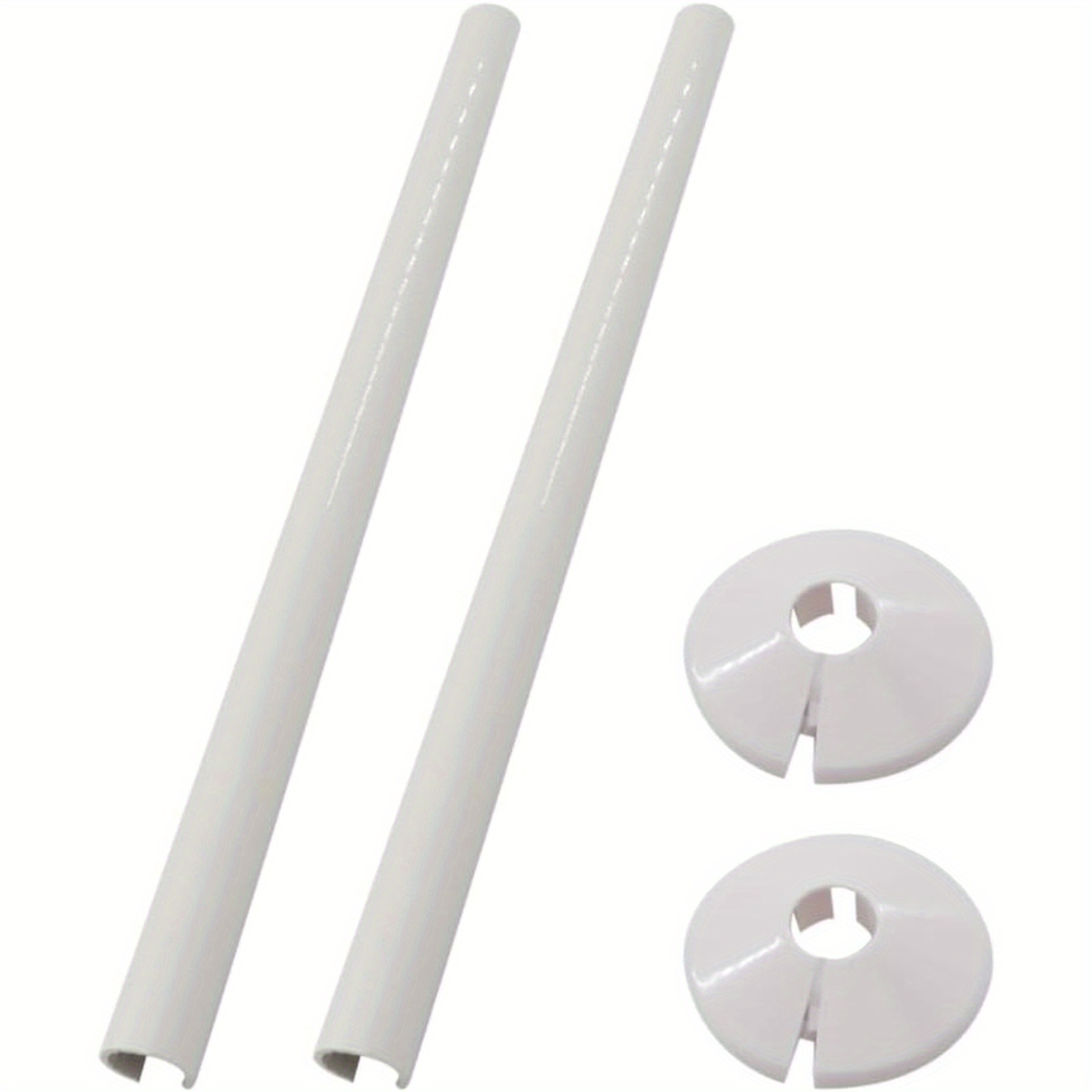 Decorative Radiator & Exhaust Pipe Covers For Gas Water Heaters, -on Installation
