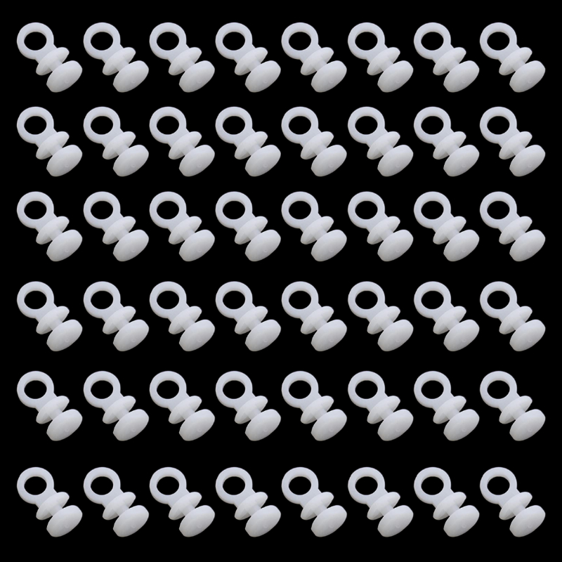 TEMU 48pcs Car Curtain Clips, Plastic Clips, Decorative Cable Ties, And Fixing Hooks For Curtains In Trucks, Buses, And . Installed Without Drilling