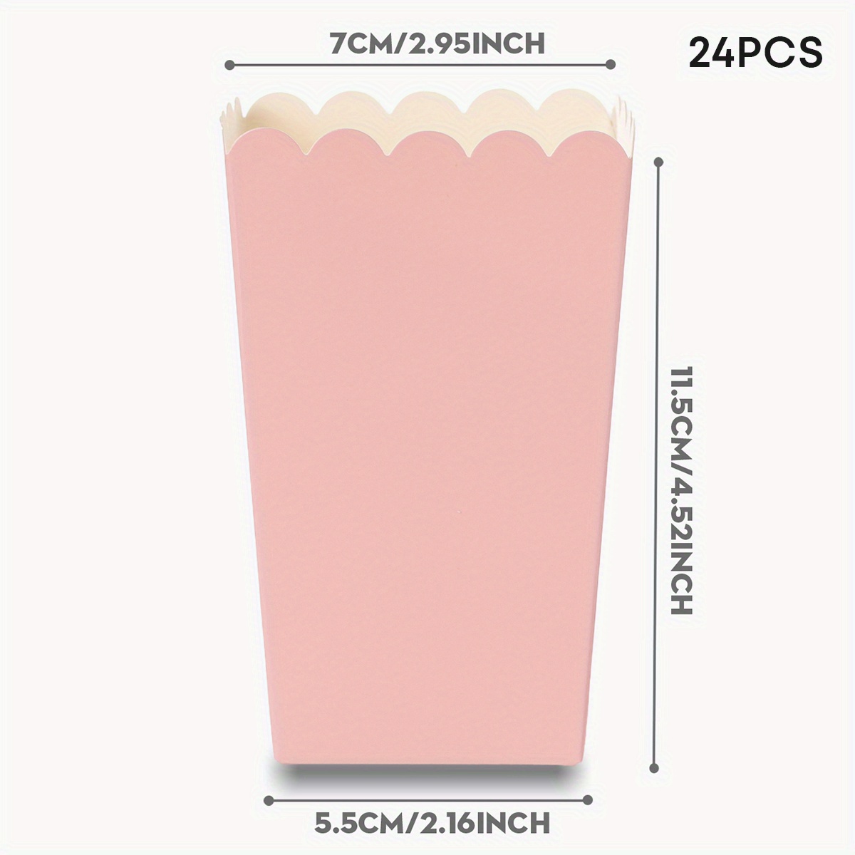 TEMU 10/24pcs Cups, Food Boxes, Boxes, Popcorn Boxes, Popcorn Cups, Snack Boxes For Birthday Party Decorations, Lunch Box Bakery Bread, Burger