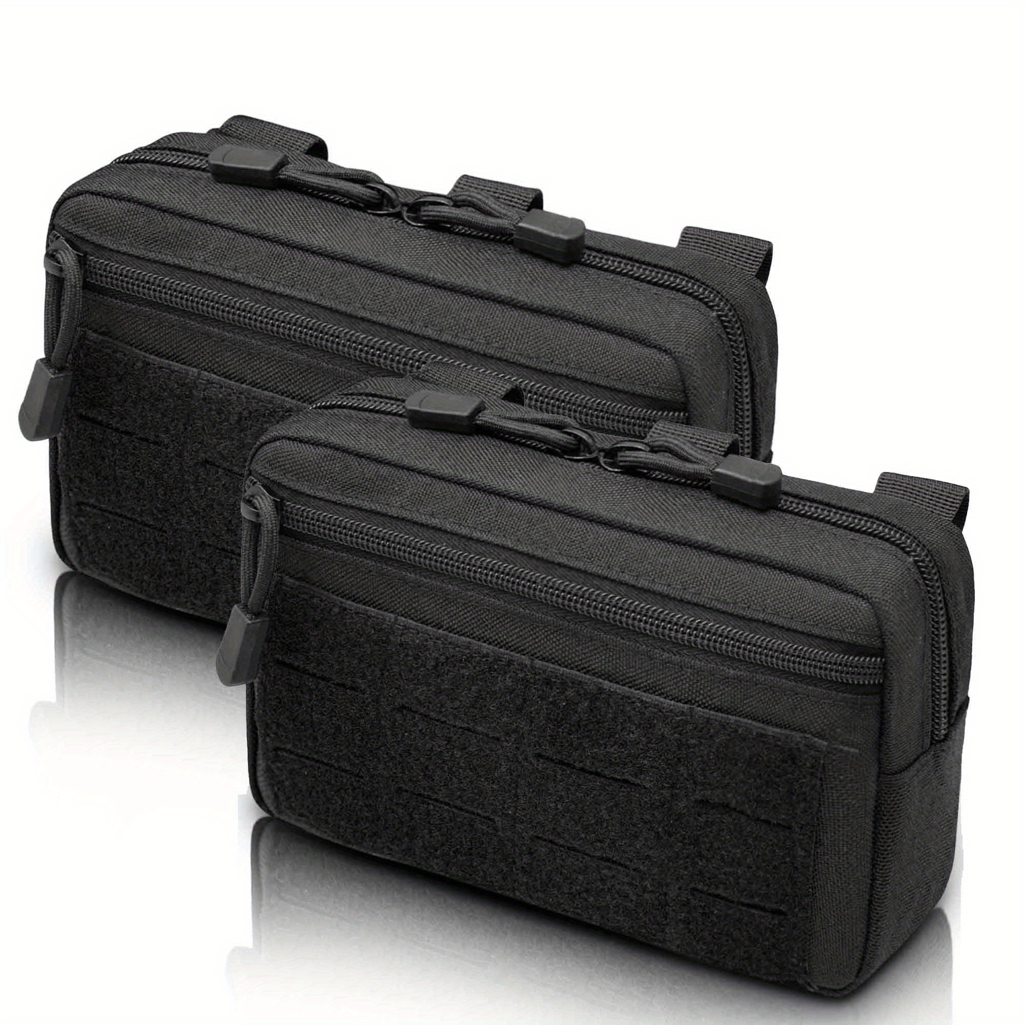 E-shop 1000D Laser-geschnittene MOLLE-Tasche - Geeignet für Westen, Rucksäcke, Gürteltaschen, Taktische , Praktische Tasche, Uni-Farben Design, für