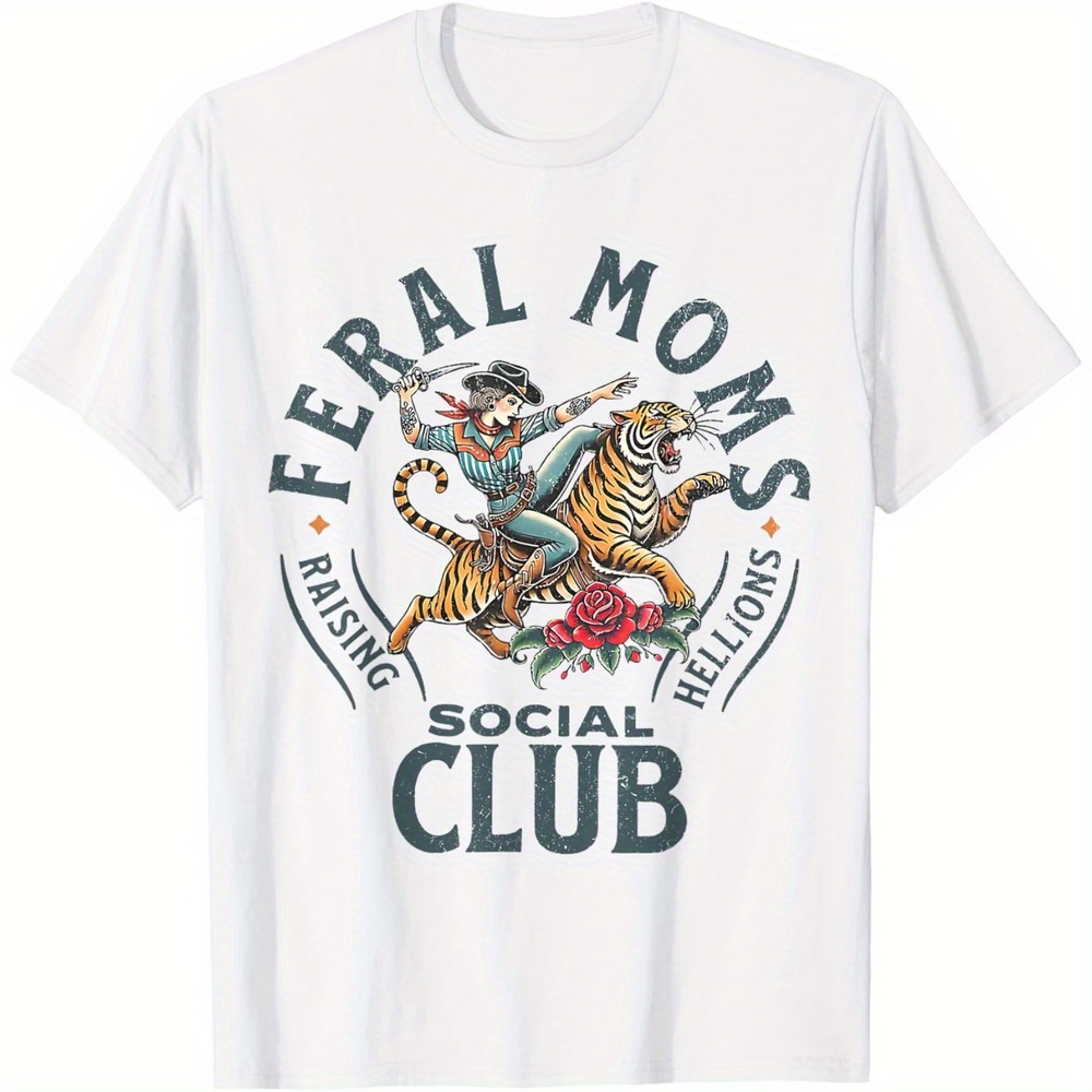 

Feral Moms Trendy T-shirt