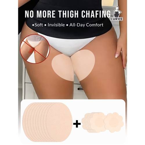 30 pack thigh anti chafing pads and nipple covers set invisible pads designed to prevent friction hidden under clothes