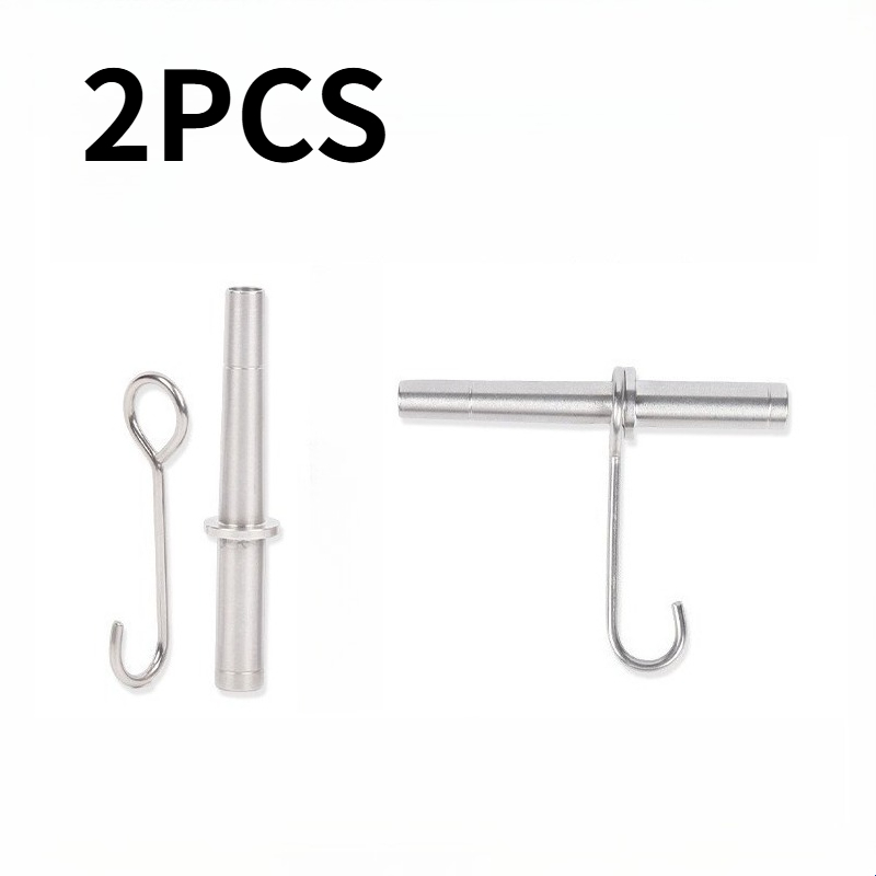 TEMU 4pcss Set: 2 Faucets+, Stainless Steel Maple Sap Collection Set, Maple Syrup Collection Tool - Suitable For Maple Syrup Production And Sap