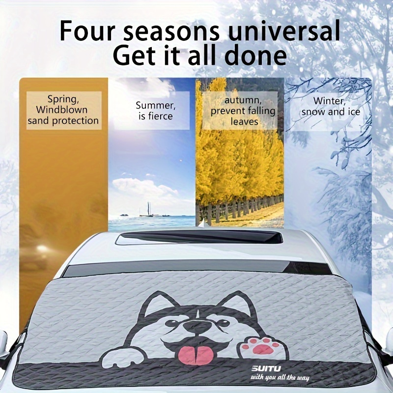 

St-3950 Car Windshield Summer Front Windshield Sunshade Universal Dustproof