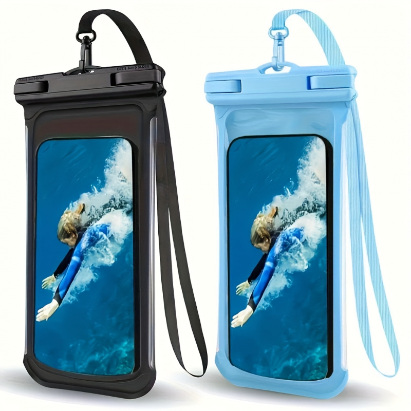   ip65 floating thickened bag suitable for swimming surfing   travel beach   skiing and other water related activities can protect 7inch mobile phones