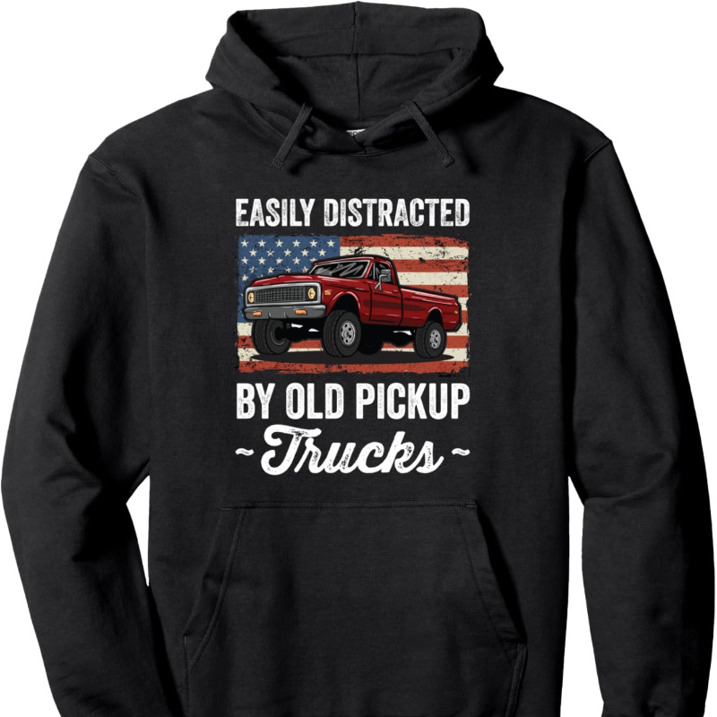 

By Old Trucks - - For Men Women Dad Mom Sister