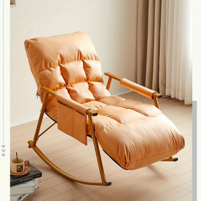 luxury manual rocking recliner chair adults ergonomic solid Temu