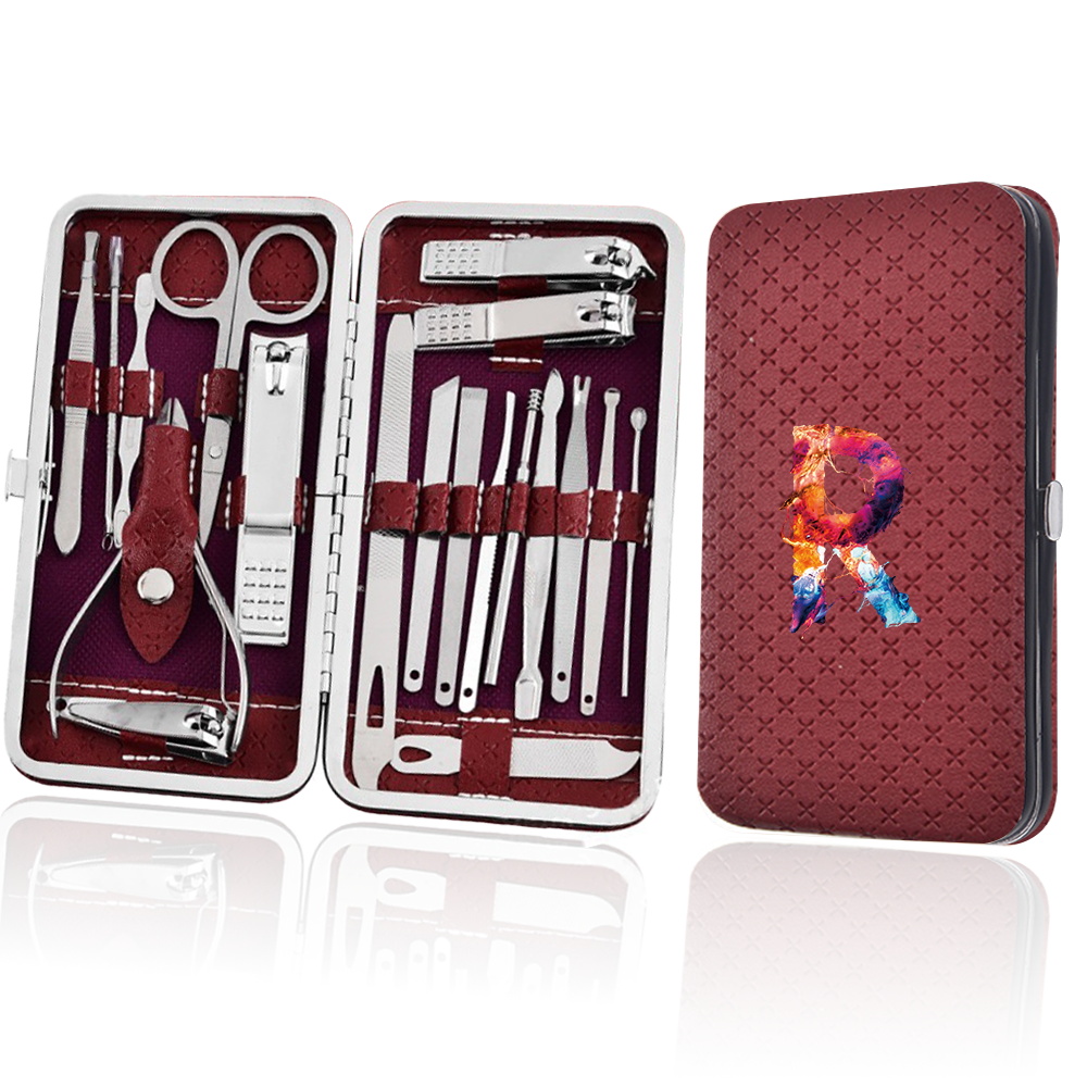 Durable Manicure Set for Daily Use with Case
