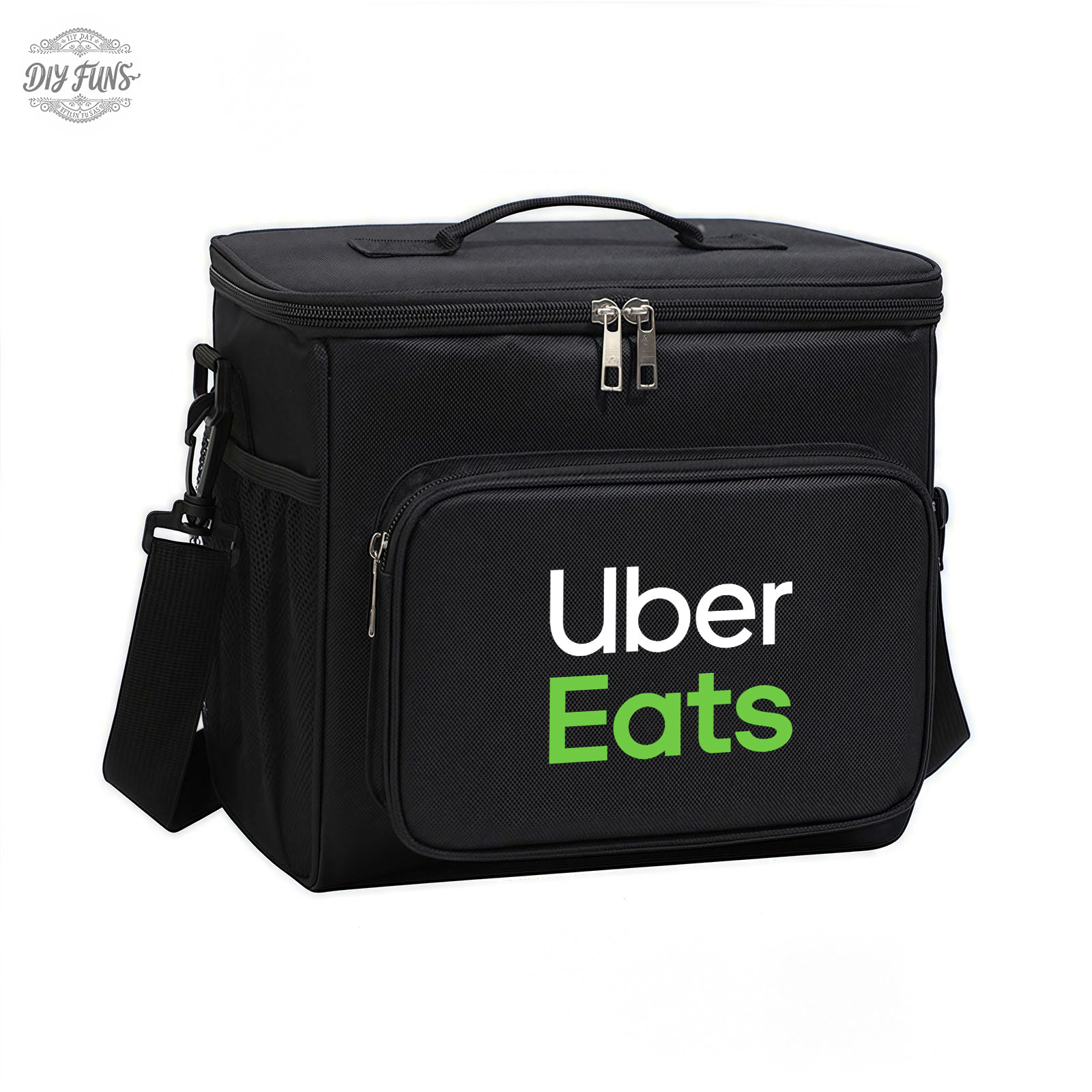 Insulated Delivery Bag for Hot & Cold Food Storage, Foldable