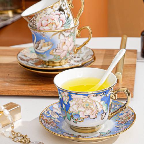 conjunto de 3 peças: 1 xícara, 1 , 1 - xícara e de café de cerâmica para casa, cozinha, sala de jantar, , . adequado para chá, café, , . ideal para casamentos, banquetes, , aniversários e presentes de formatura. mantém bebidas