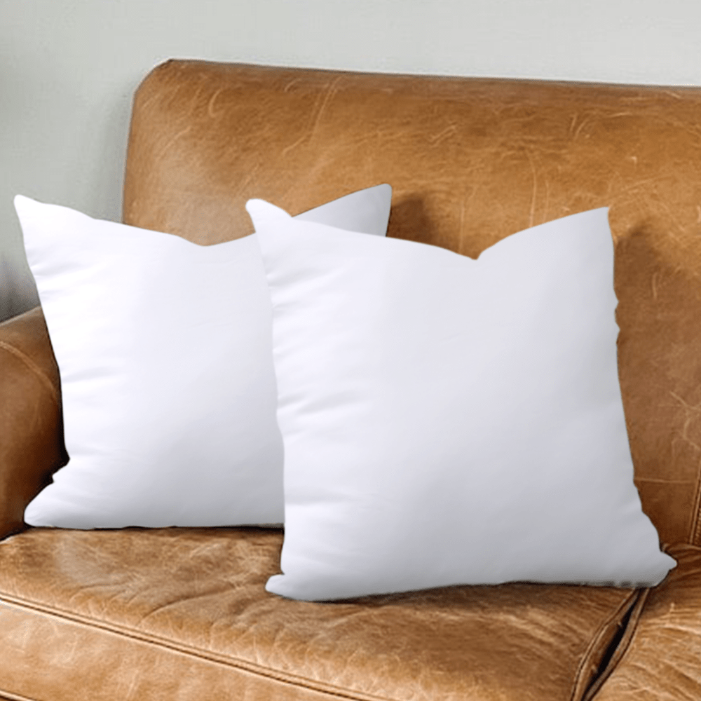 2/ 4pcs Soft And Fluffy Square Pillow Inserts With Zip Closure Detachable - 45x45/ 50x50 Cm, Decorative Cushions, Suitable For Beds, Sofas, Home Decoration -