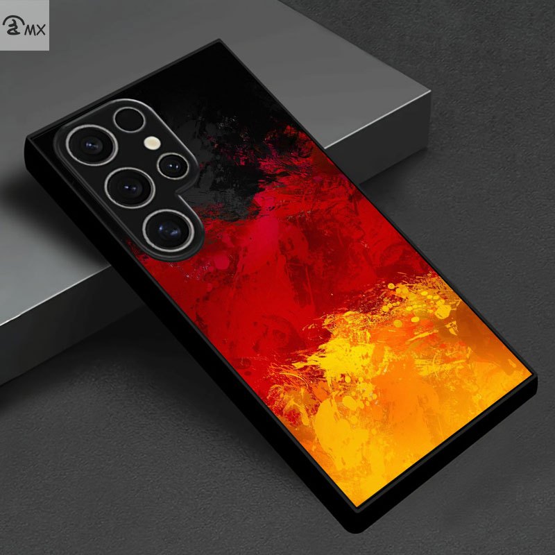 Image of Phone Case - Mobile Cover: Featuring The German Flag For For Iphone Including 17, 16, 15, 14, 13, 12, 11, 8, 7, Xr, Xs, , Pro, Pro Max, And 17 Air - Resistant To Stains