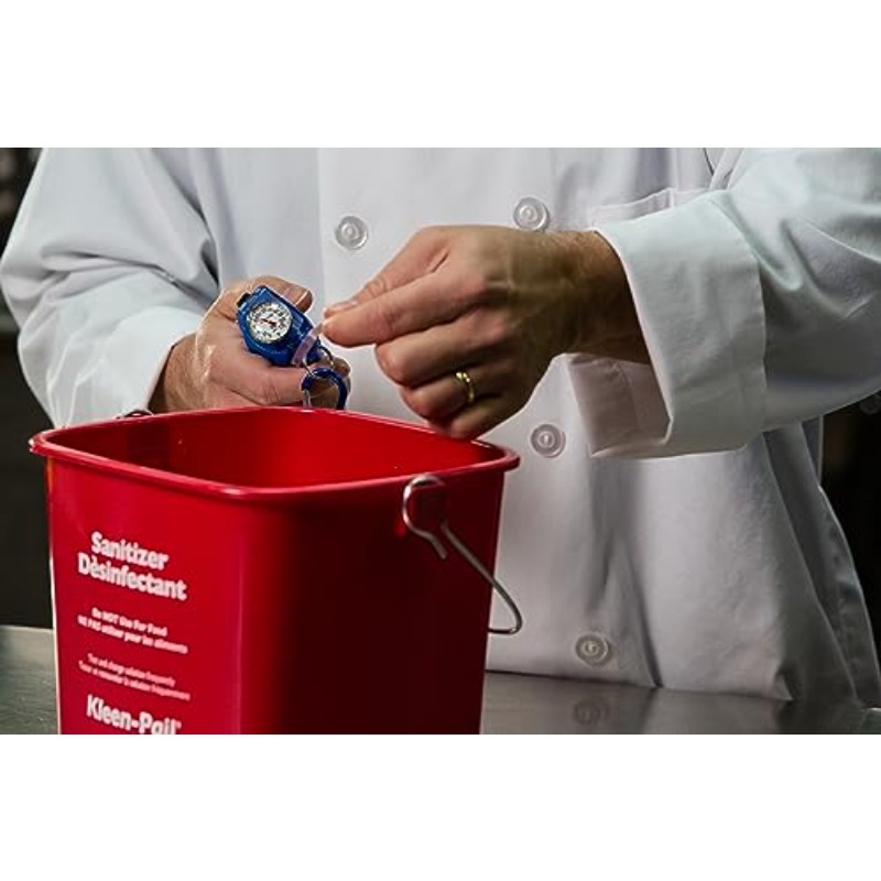     pail pro sanitizer pail cleaning bucket with bail handle for cleaning kitchens restaurants and janitorial use plastic 6     of 12 restaurant supplies commercial cleaning durable construction professionalgrade bucket Product details 4