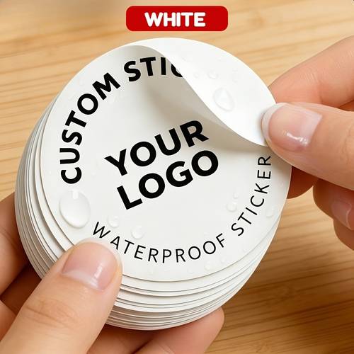 300 800pcs 3 4 5 6 7 8cm customized personalized stickers custom label stickers suitable for occasions supports custom labels custom logo stickers label stickers custom sticker logo wedding party invitations