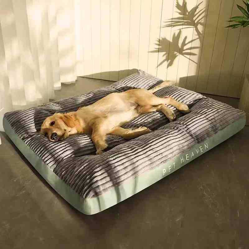 Thickened Winter Dog Bed, Extra Large Size Warm Mat, Removable And Washable Dog House, Suitable for Medium to Large Dogs, Soft And Comfortable Dog Bed All-Season Warm Dog Bed Cat Bed Universal Winter Gift - Image 5