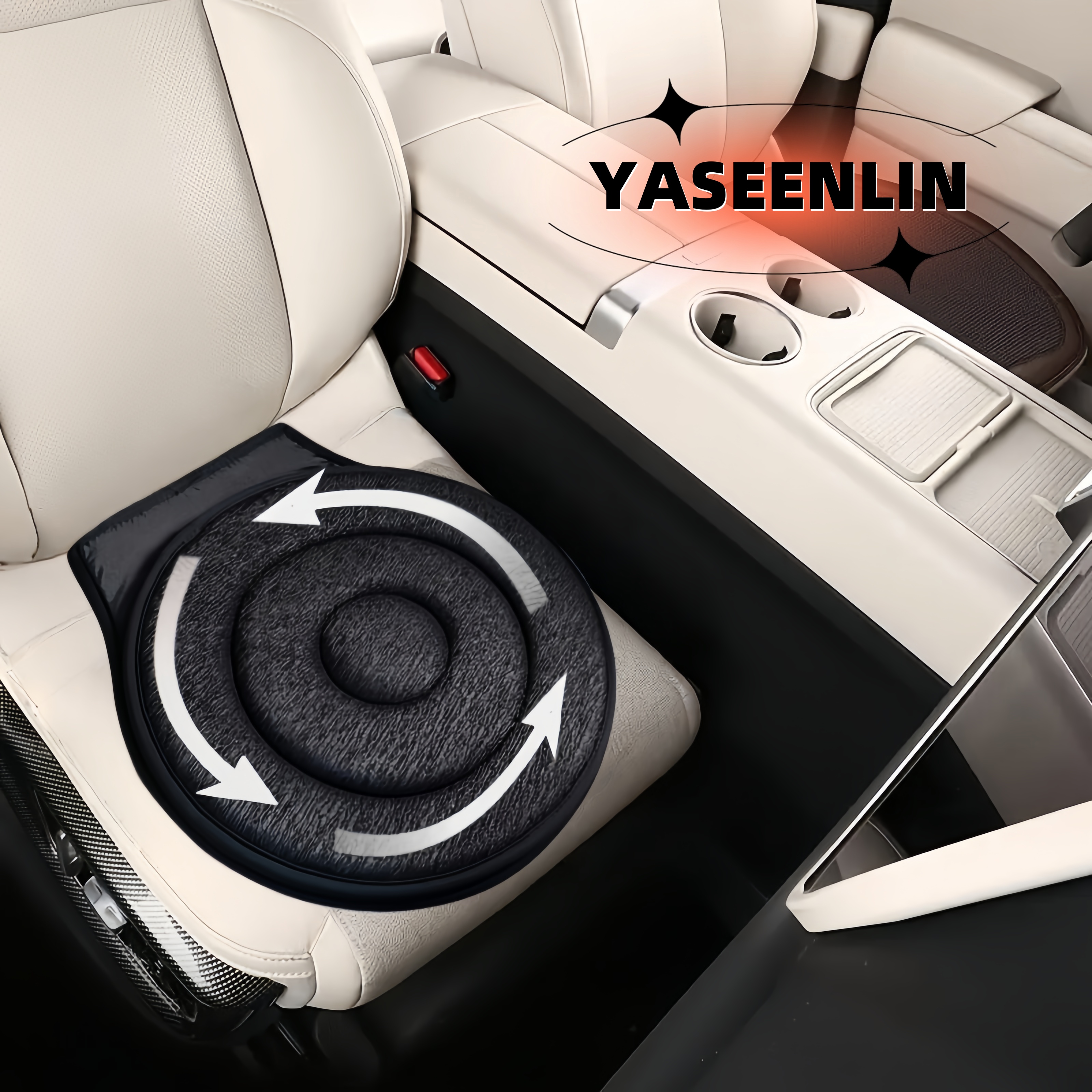 Ergonomic Chair Cushion NSESSHome 360 Rotating Seat Cushion For