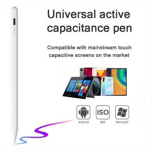 universal stylus suitable for tablets and phones compatible with ios and suitable for xiaomi for huawei for samsung drawing gaming and writing gaming accessory durable construction