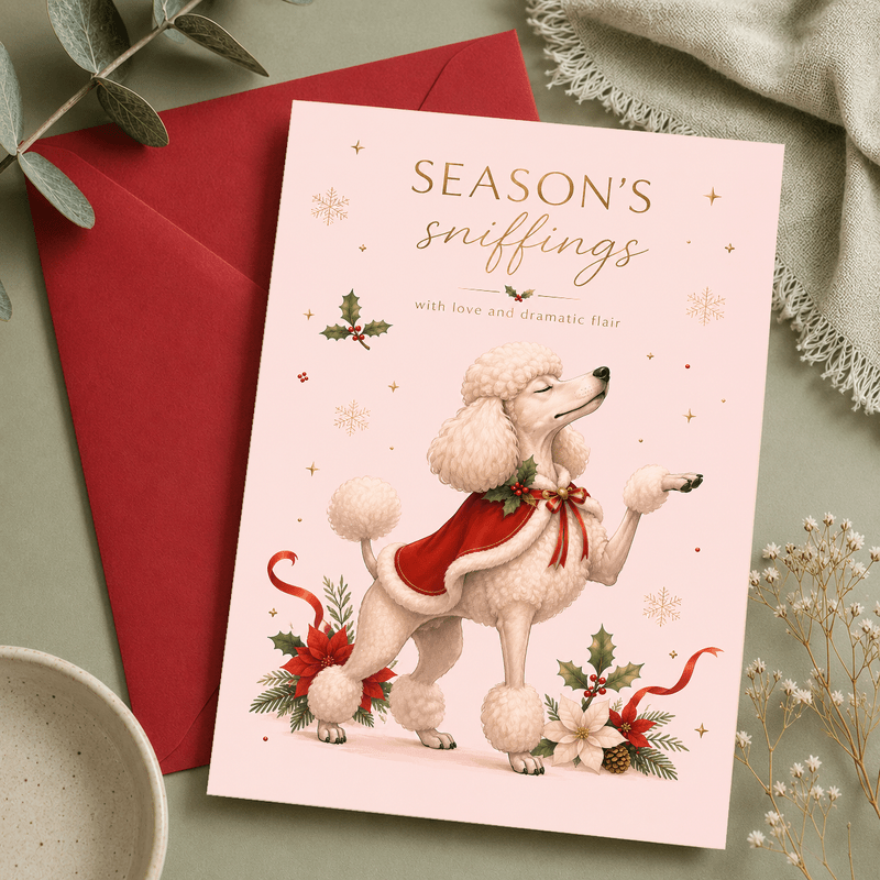 TEMU Célébrez les fêtes avec notre carte de vœux de Noël - Parfaite pour et . Avec son style , ce design élégant de la chaleur et de l'humour à vos