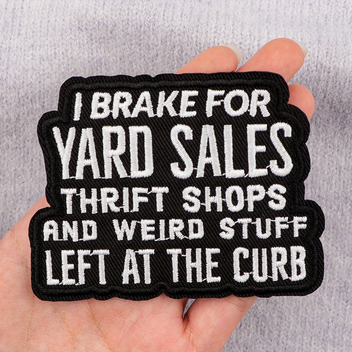 

1pc Dmlsky Cartoon Embroidered Patch, Mixed Color For Clothes, Hats, Bags - Diy Sewing Accessory, Knit Fabric, Do Not Wash, Sewing Accessories