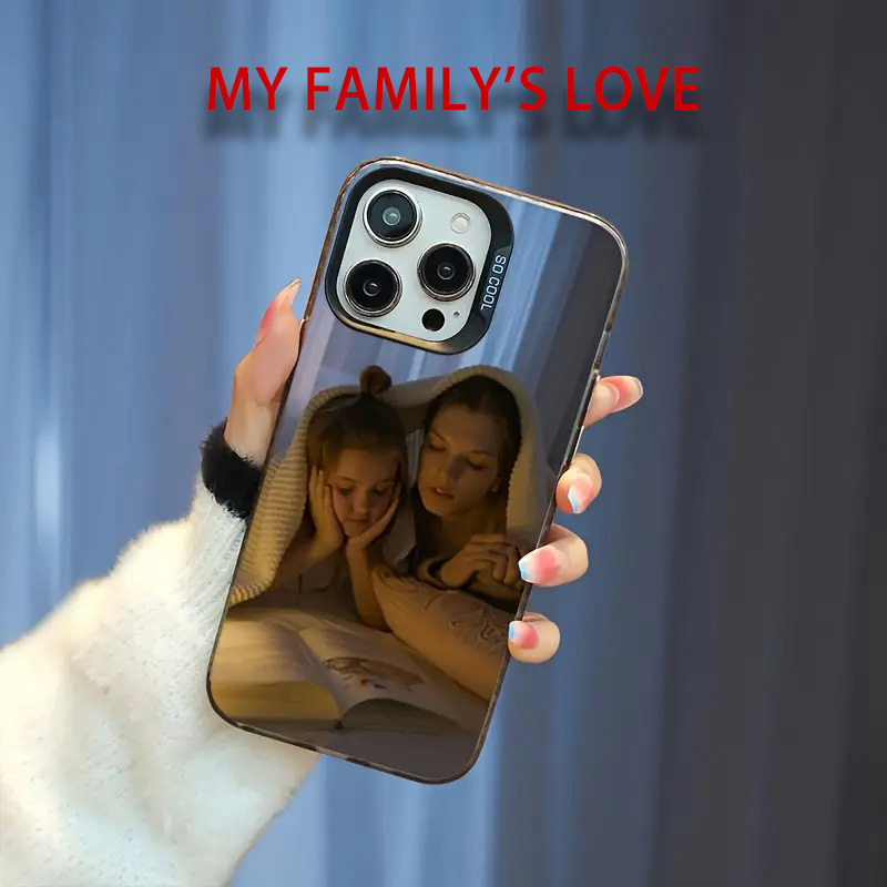 

Customize A Personalized Warm Phone Case For Iphone 7/8/x/xr/xs/xsmax/11/12/13/14/15/ Pro Max, Featuring A Photo Of Your Child.