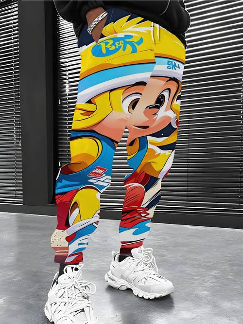 item picture mens trousers with rich and white sneakers
