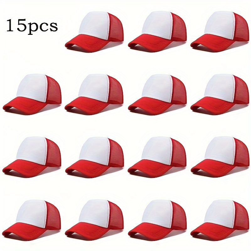 15 Custom Trucker Hats, Adjustable Snapback Design
