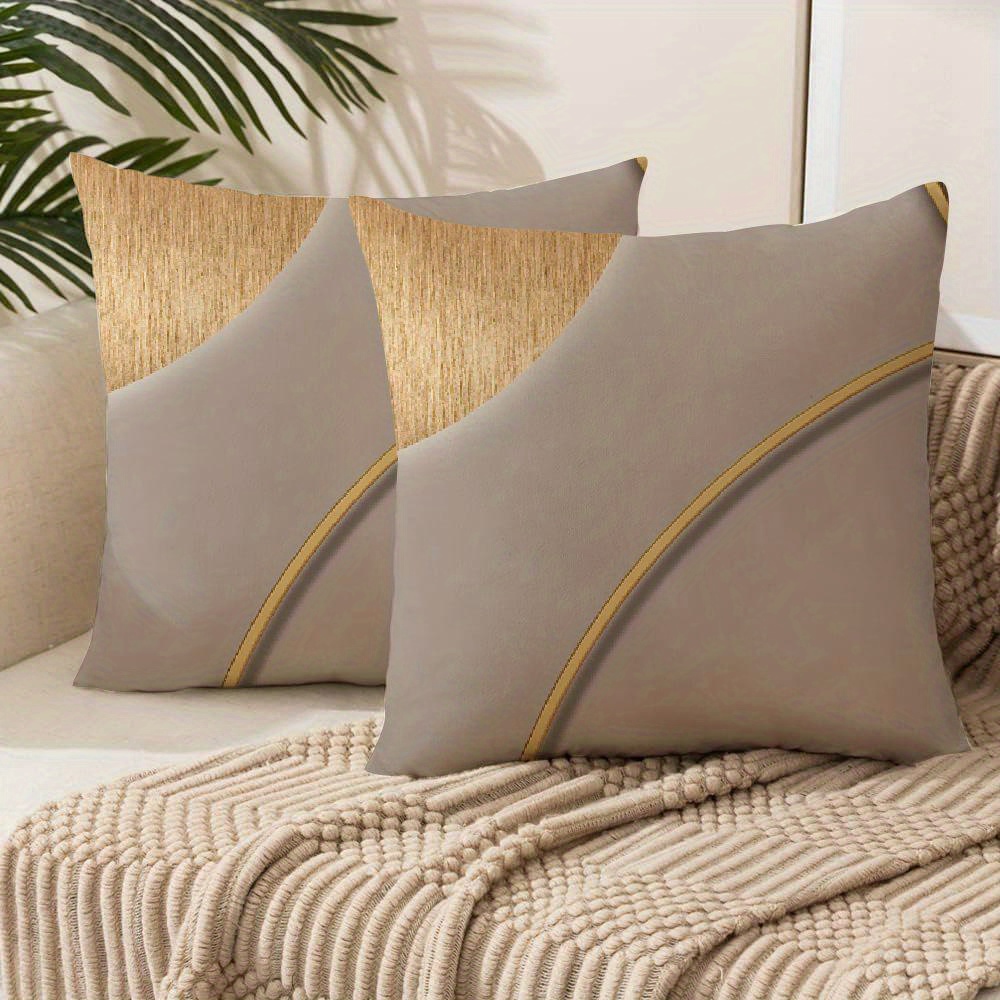 

2- Aesthetic , , Zippered, Polyester, , Double- For Types