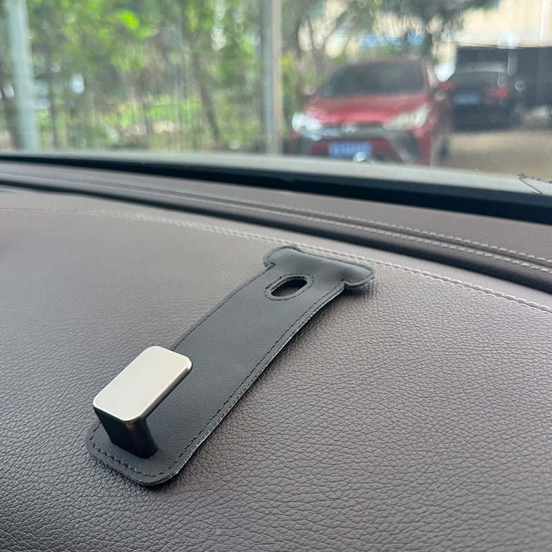 TEMU 1 Pu Leather Seat Storage Hook, Suitable For Cars, Suvs, And Trucks, Design With Strong Load Capacity!