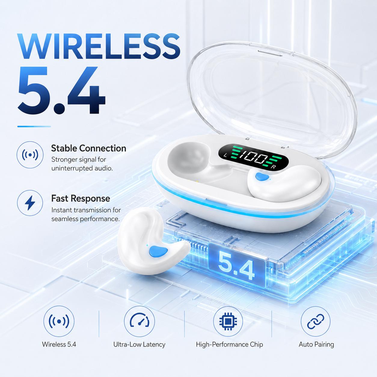 Auriculares inalámbricos Bluetooth