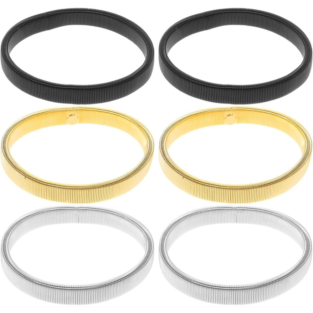 E-shop 6 Stück Herren Frühlingsarmband Hemd Ärmelmanschetten Hemdschwanzhalter für Männer Ärmelhalter für Männer Armbänder für Frauen Hemd Ärmelhalter