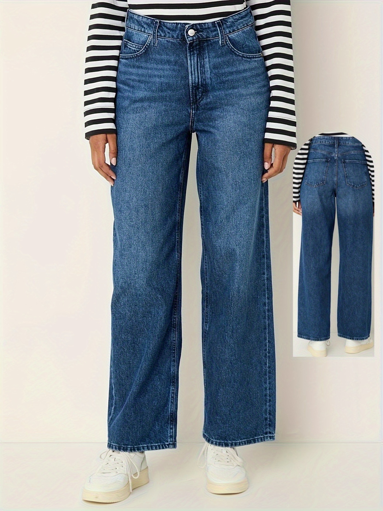 Jeans skinny 7/8ème taille haute denim brut femme grande taille | La Halle