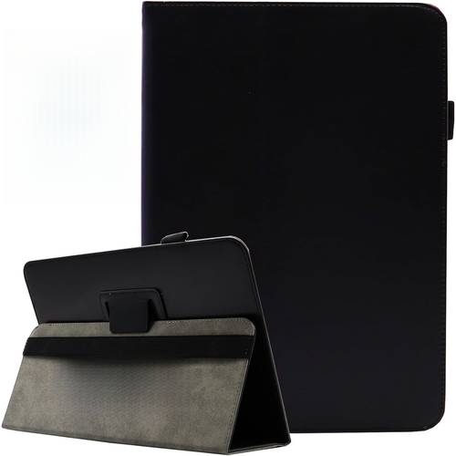 universal protective case for 10 inch inch to 11 5 inch tablets featuring card slots business card holders and a pen stand made from wear resistant pu material it offers full a lightweight and portable design