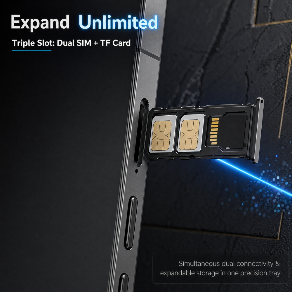 new unlocked smartphone business travel 6 8 inch large hd screen 4gb 64gb   support fingerprint face unlock   stylus and case Product details 3
