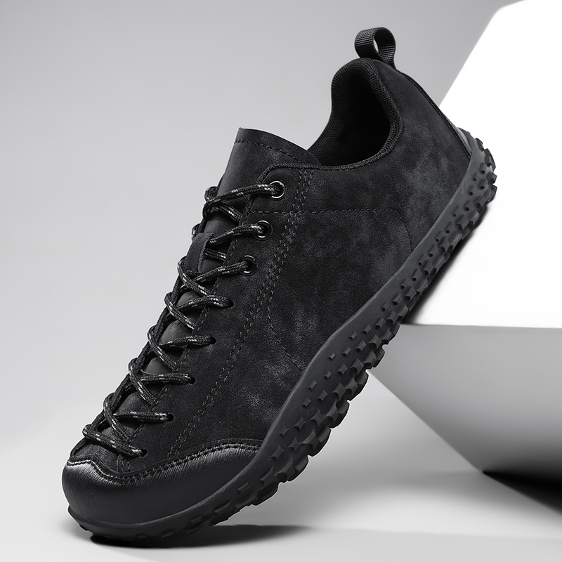Couples Wide Toe Plus Size Outdoor Hiking Boots