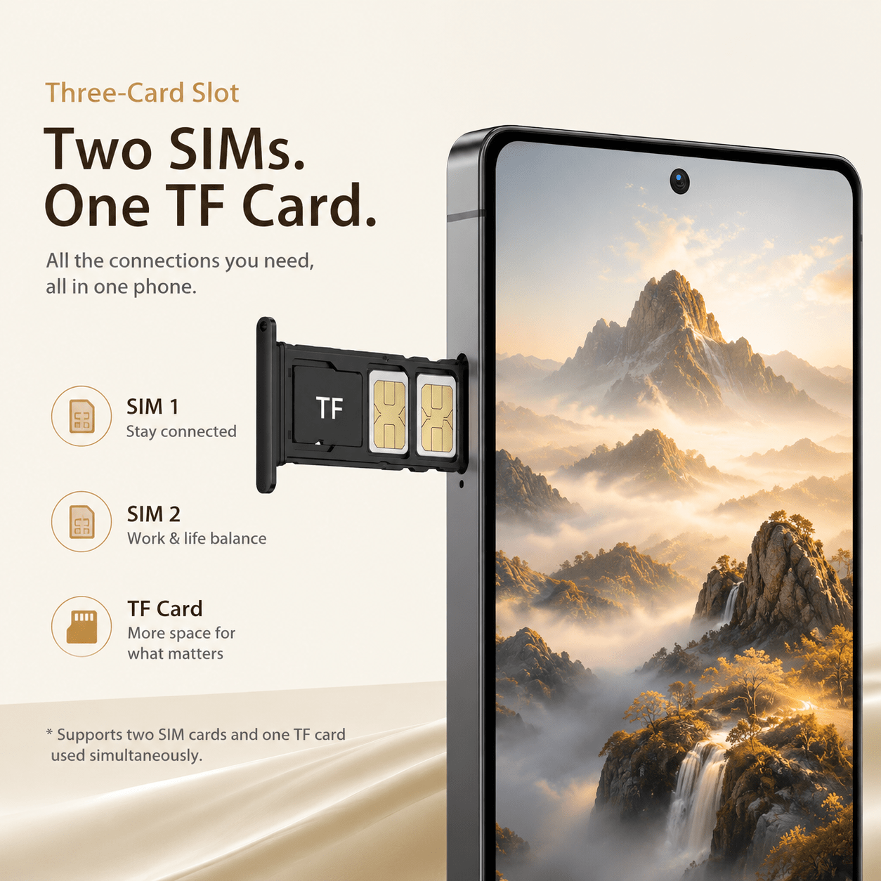 safe dual unlock unlocked phone with 4gb 64gb large memory supports fast facial and fingerprint recognition offers 6 8 inch hd screen   gps and full set of accessories Product details 3