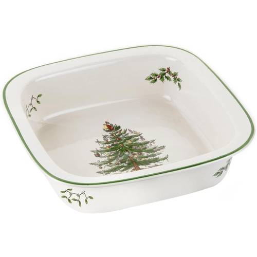tree porcelain baker baking dish for casserole holiday desserts dishwasher safe festive holiday serveware for christmas table
