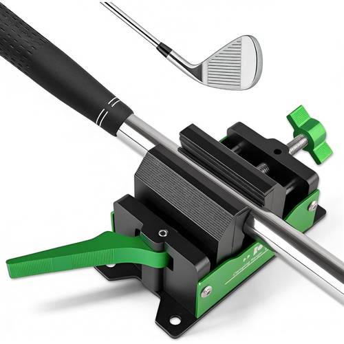 golf club regripping kit aluminum alloy vise clamp release rubber holder for irons and drivers home workshop shaft removal tool