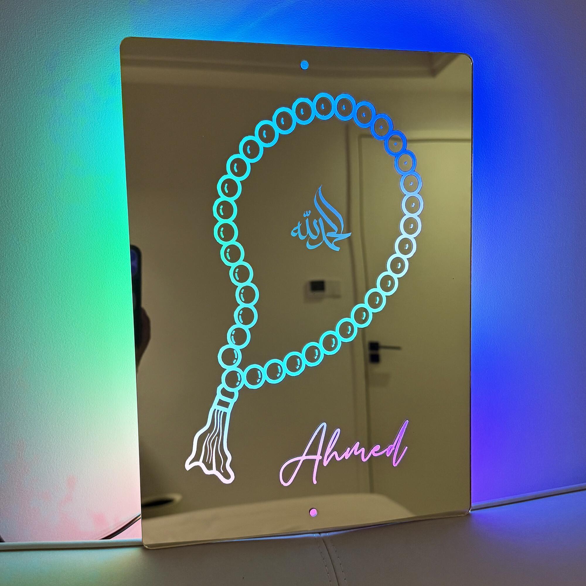 LED Mirror Light Decorative Wall Lamp with Remote Control
