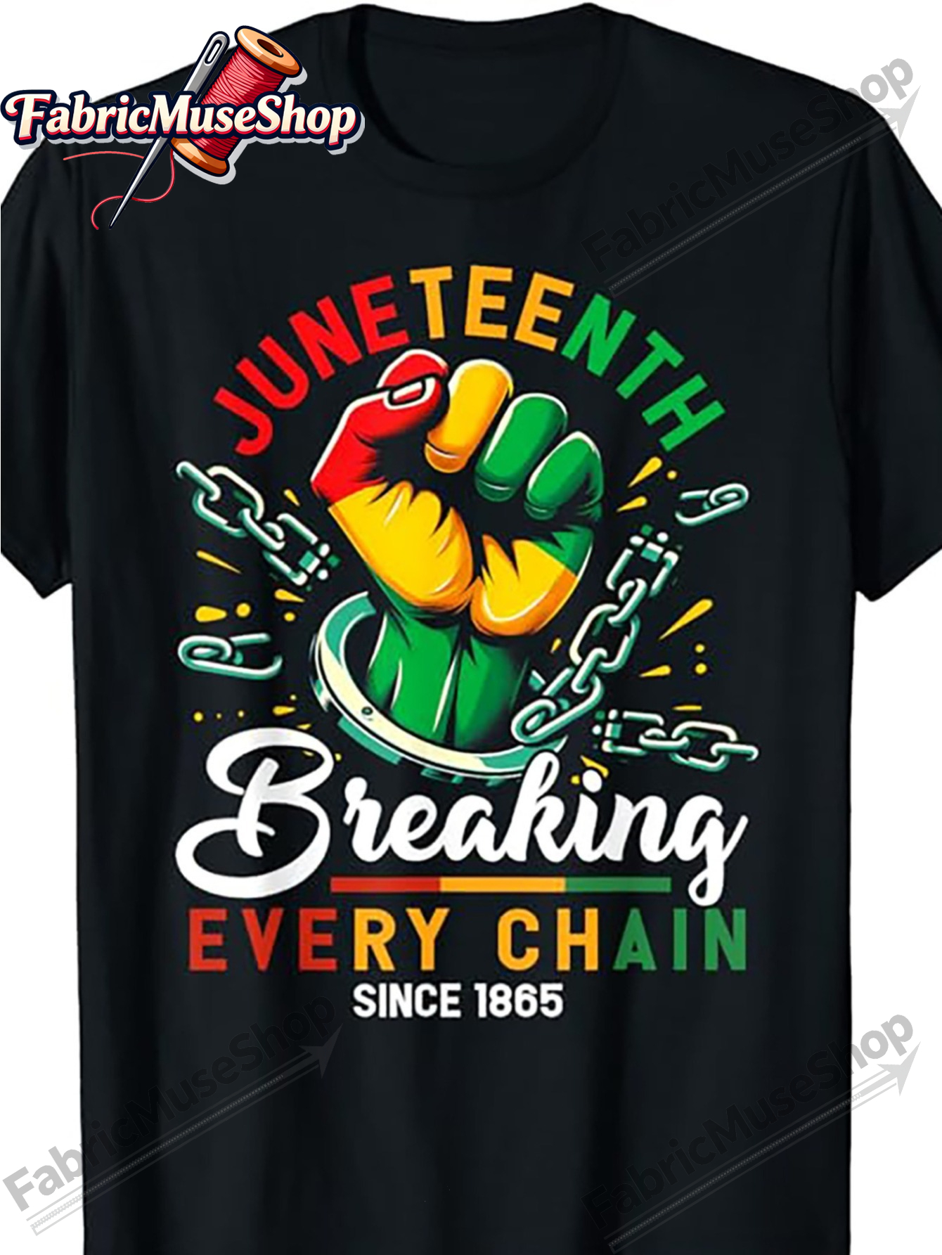 mens juneteenth t shirt breaking   chain   graphic tee with   yellow   symbol african   shirt glossy medium stretch fabric suitable for casual wear juneteenth machine washable