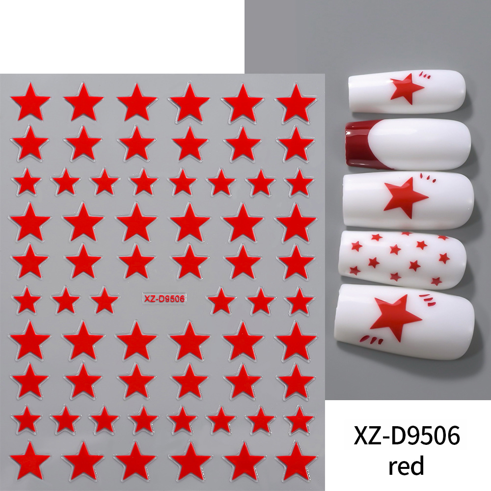 TEMU Autocollants pour ongles ultra-fins, 64 pièces, disponibles en 8 couleurs : noir, blanc, doré, argenté et rose, avec dos adhésif pour un art