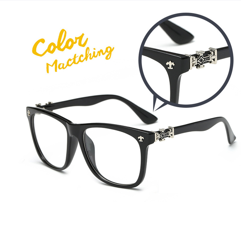 

Rim Non-prescription , Polycarbonate & Frame, Decorative Metal Hinges For Men And Women, And