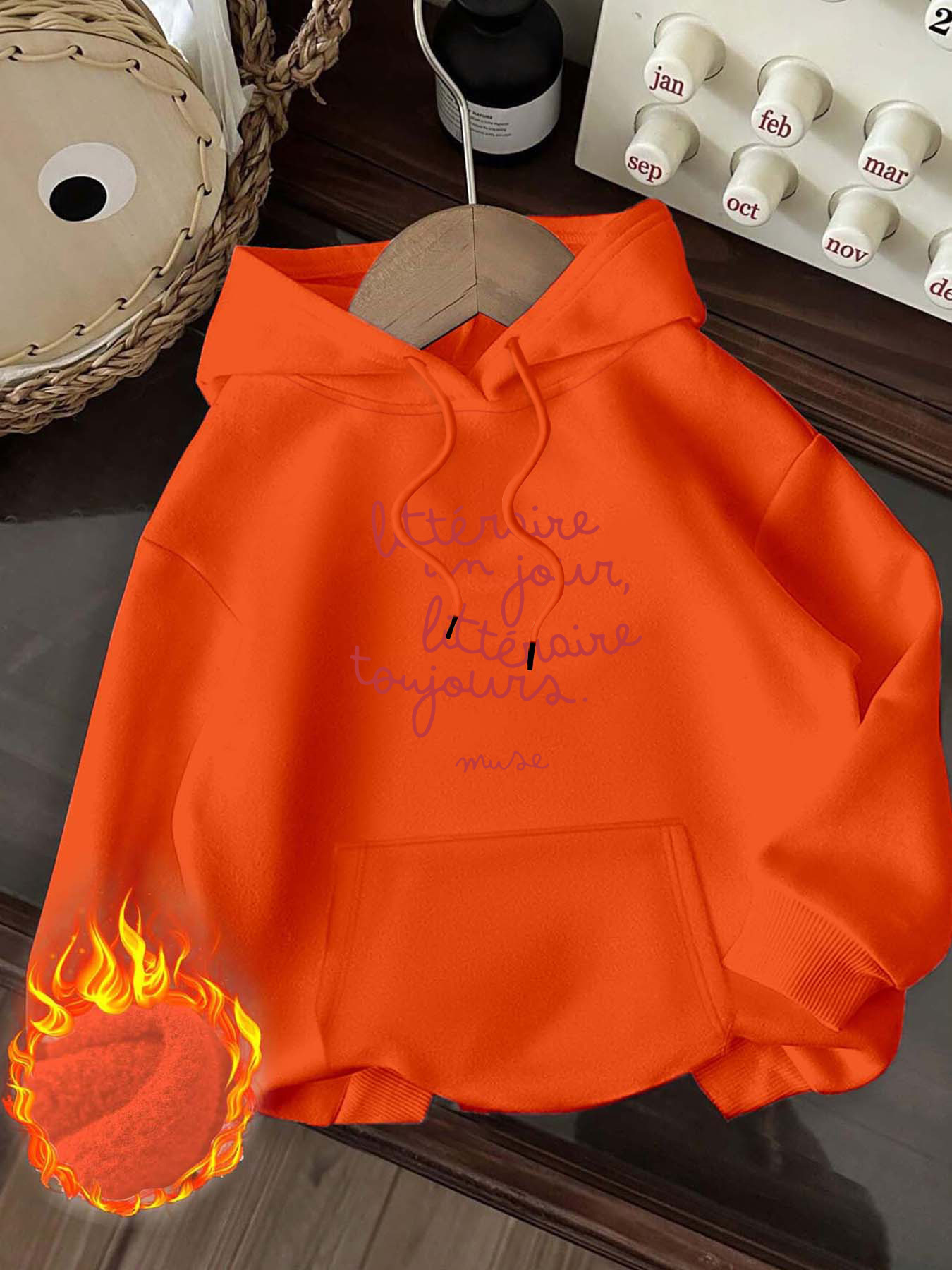 Hoodie Streetwear Neon Orange Crop Hoodie Orange Colour Hoodies Online