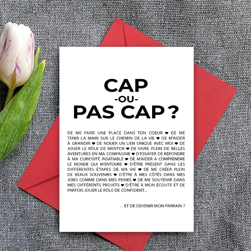 TEMU 1 Carte de vœux d'application de français, -tu mon ? -tu mon ? Carte d'anniversaire