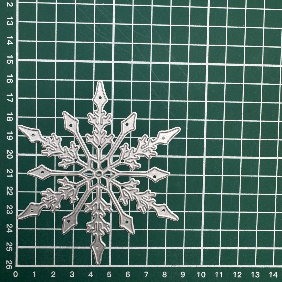 2025 New Release Large Snowflake Metal Cutting Dies For Scrapbooking, Card Creation, Stencils, And Embossing Craft Decoration