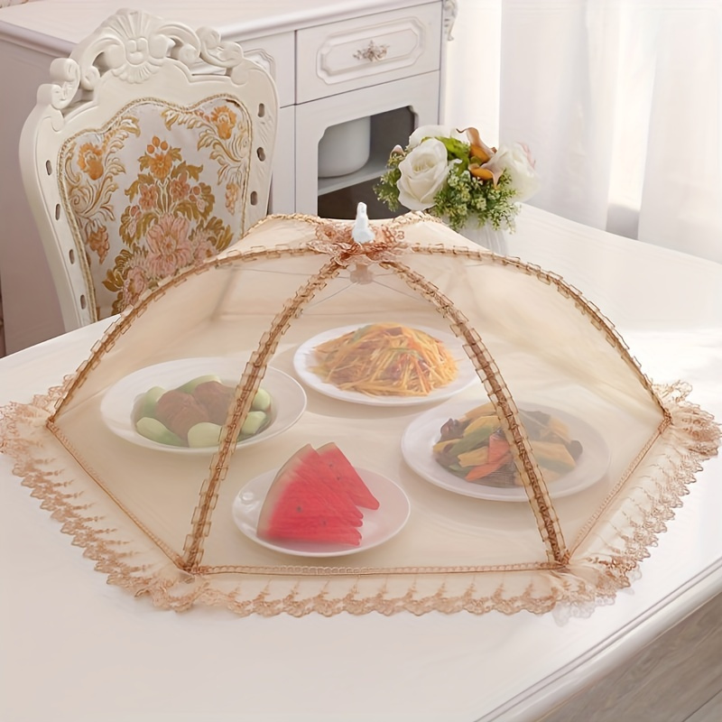 Foldable Kitchen Food Cover, Dustproof and Flyproof